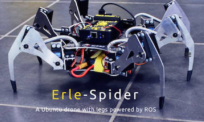 Emprendedores alaveses lanzan una araña robótica que accede a zonas de desastres y espacios reducidos