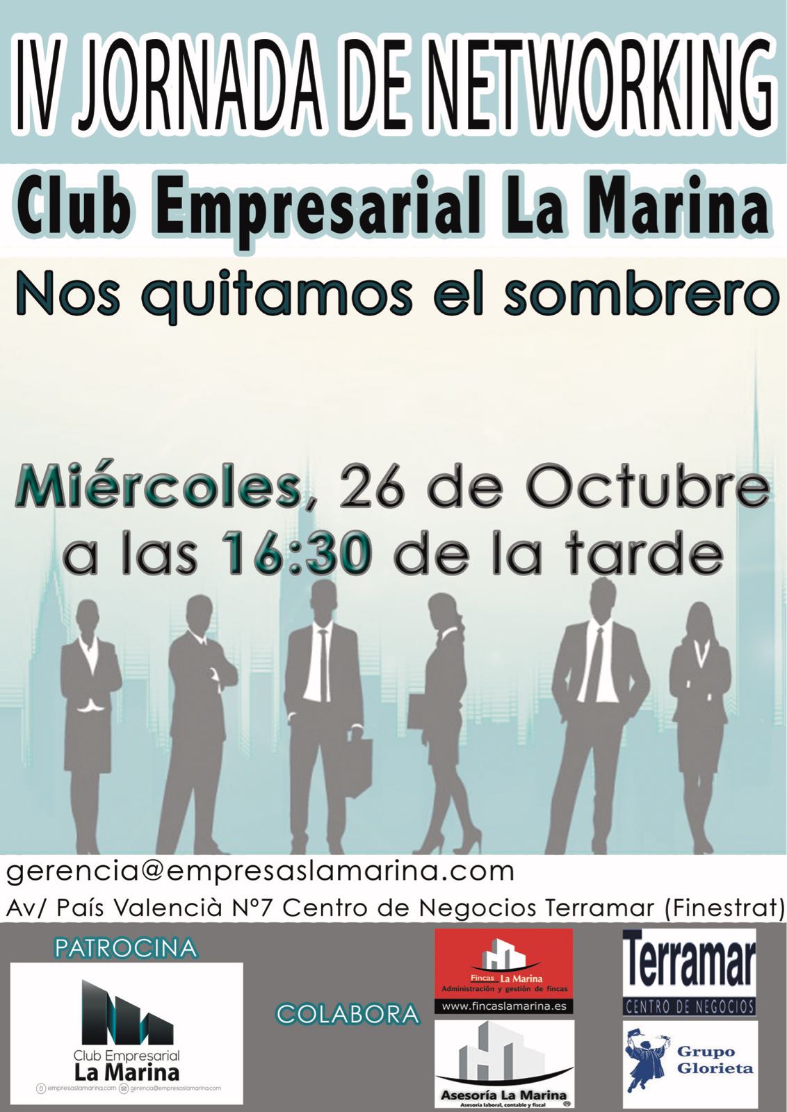 IV Jornada Networking Club Empresarial La Marina en Terramar Centro de Negocios